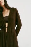 BALI cardigan, chocolate