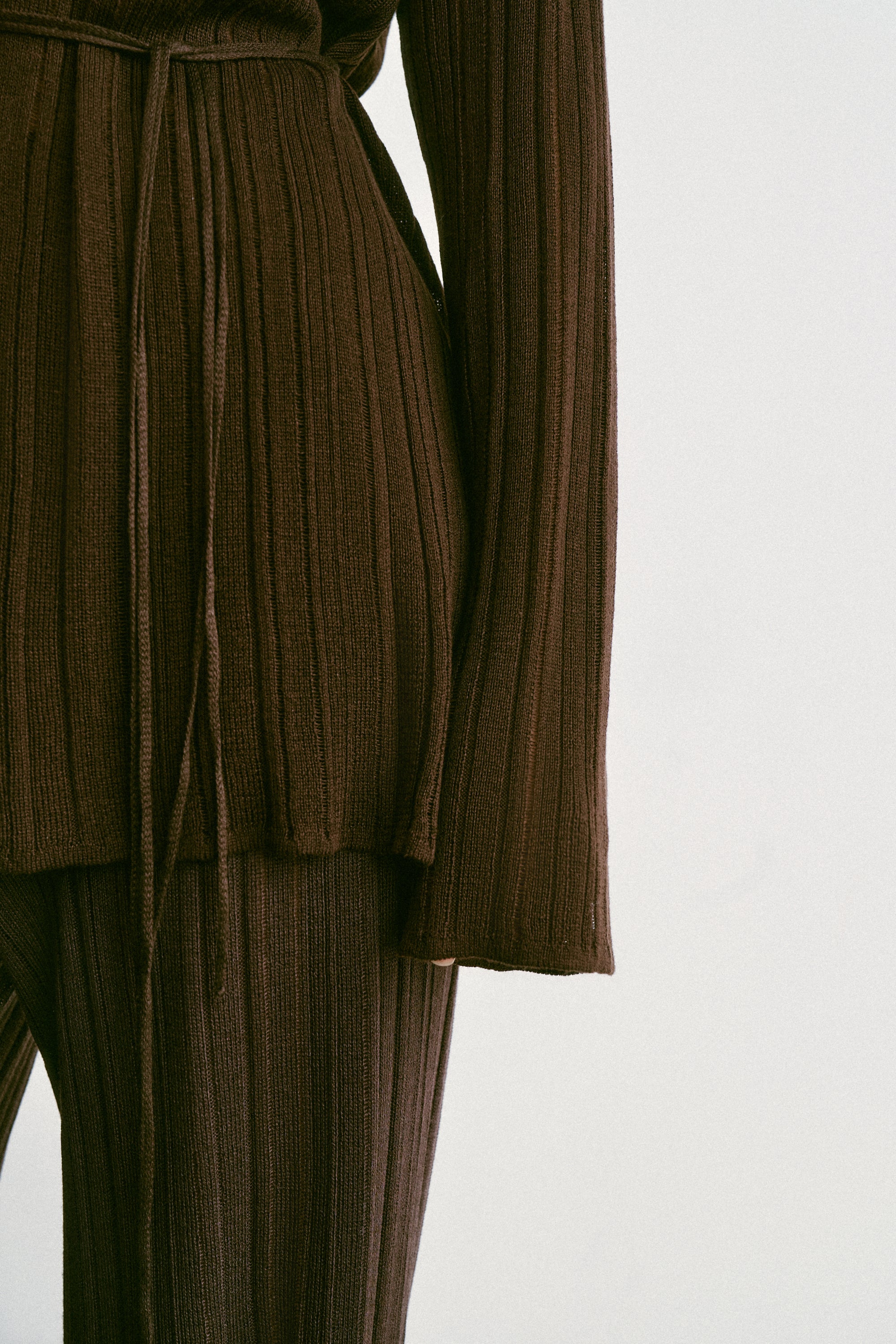 BALI cardigan, chocolate