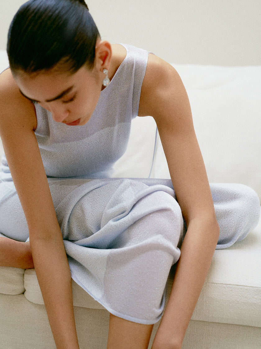 CAROLINE dress, blue