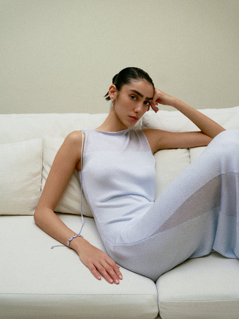 CAROLINE dress, blue