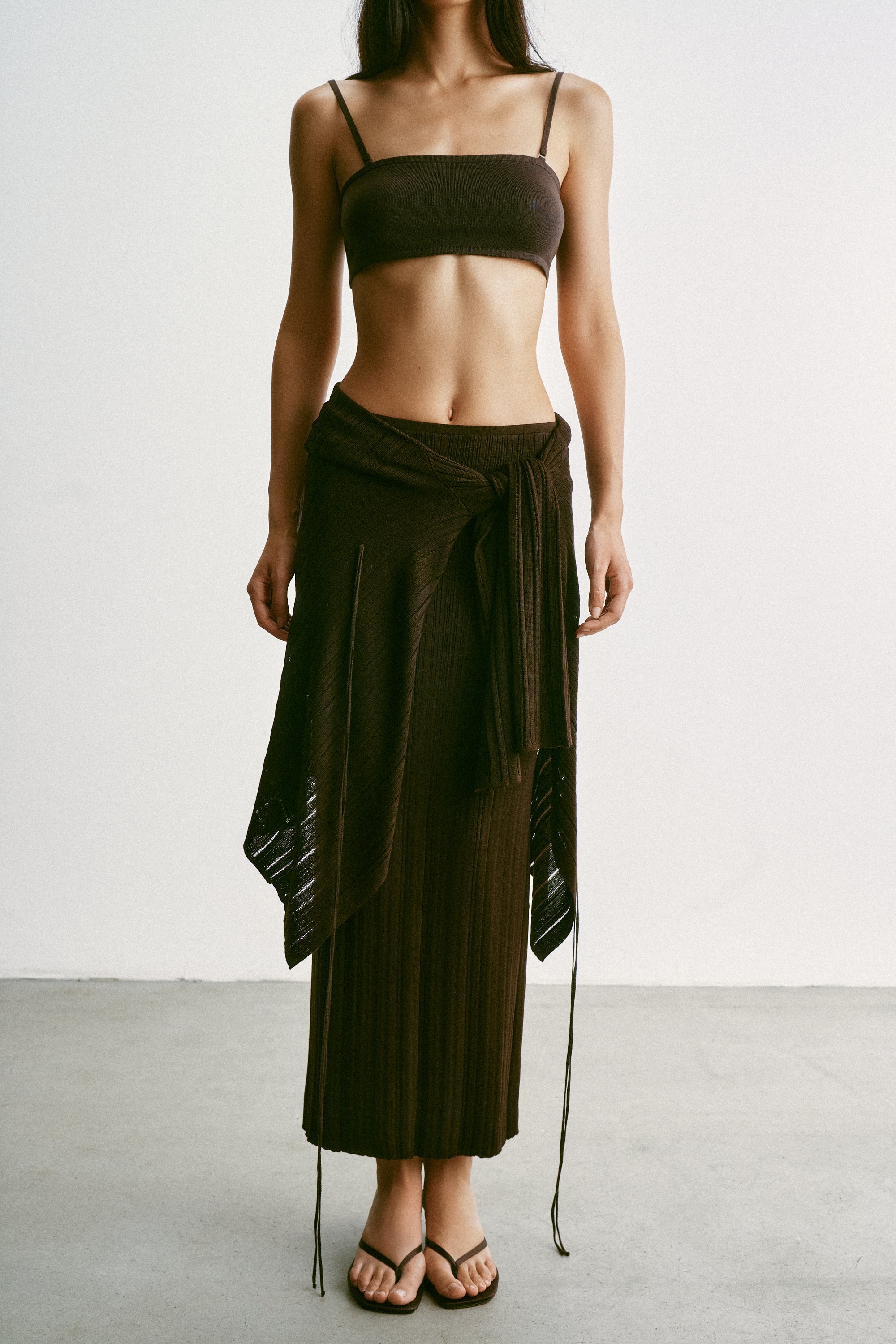 BALI skirt, chocolate
