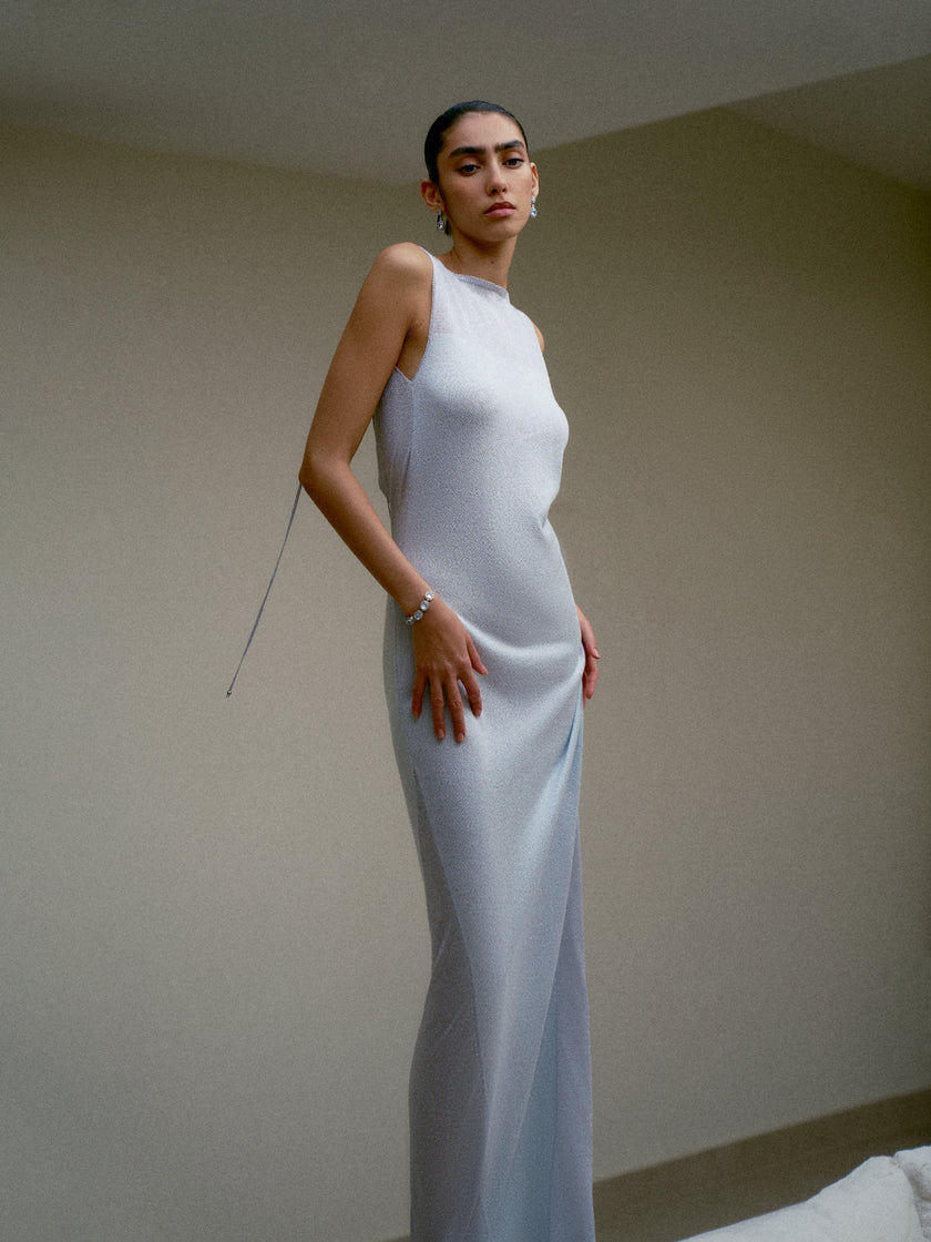 CAROLINE dress, blue