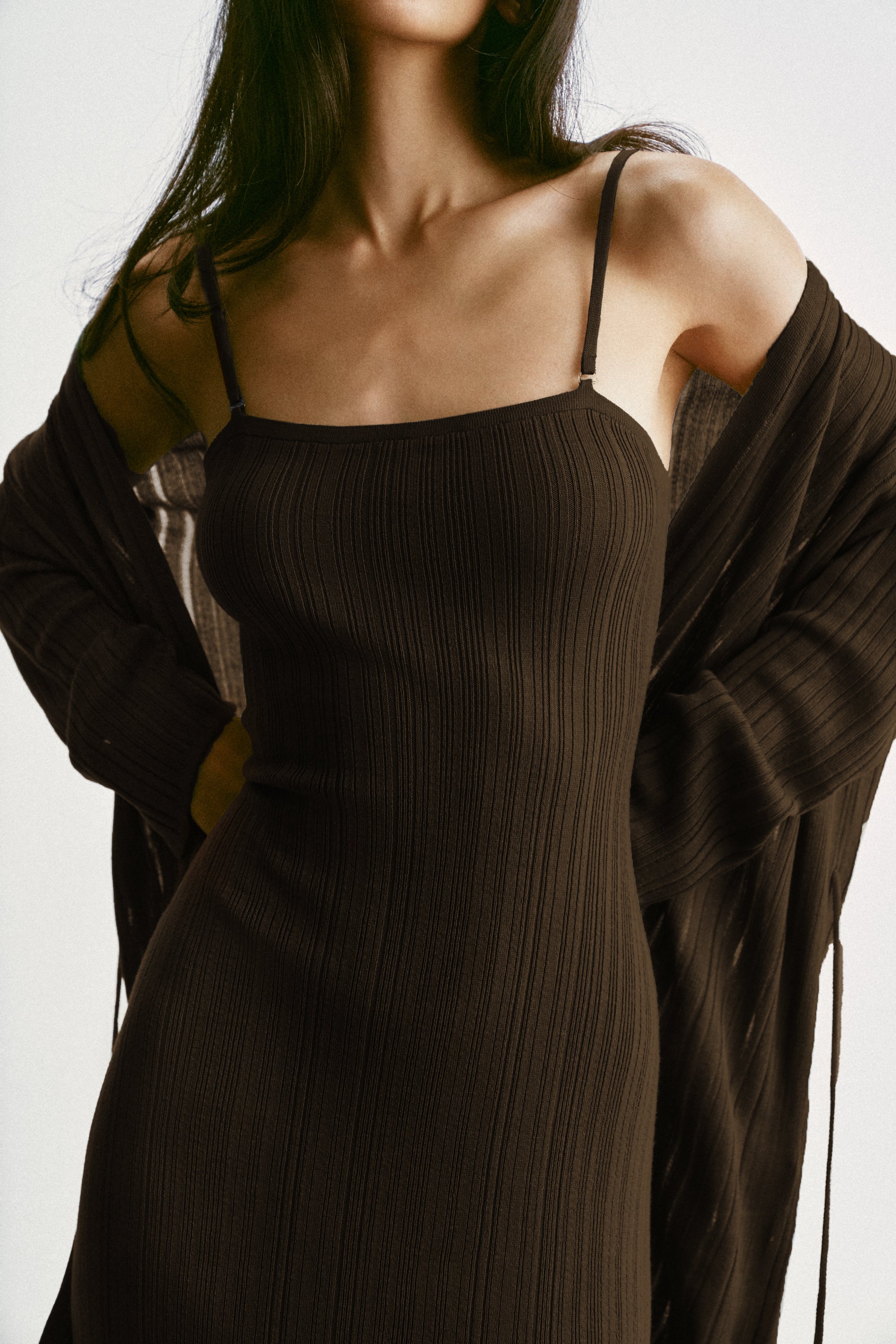 BALI dress, chocolate