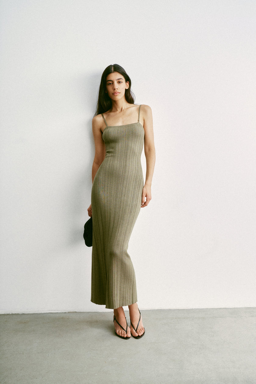 BALI dress, khaki