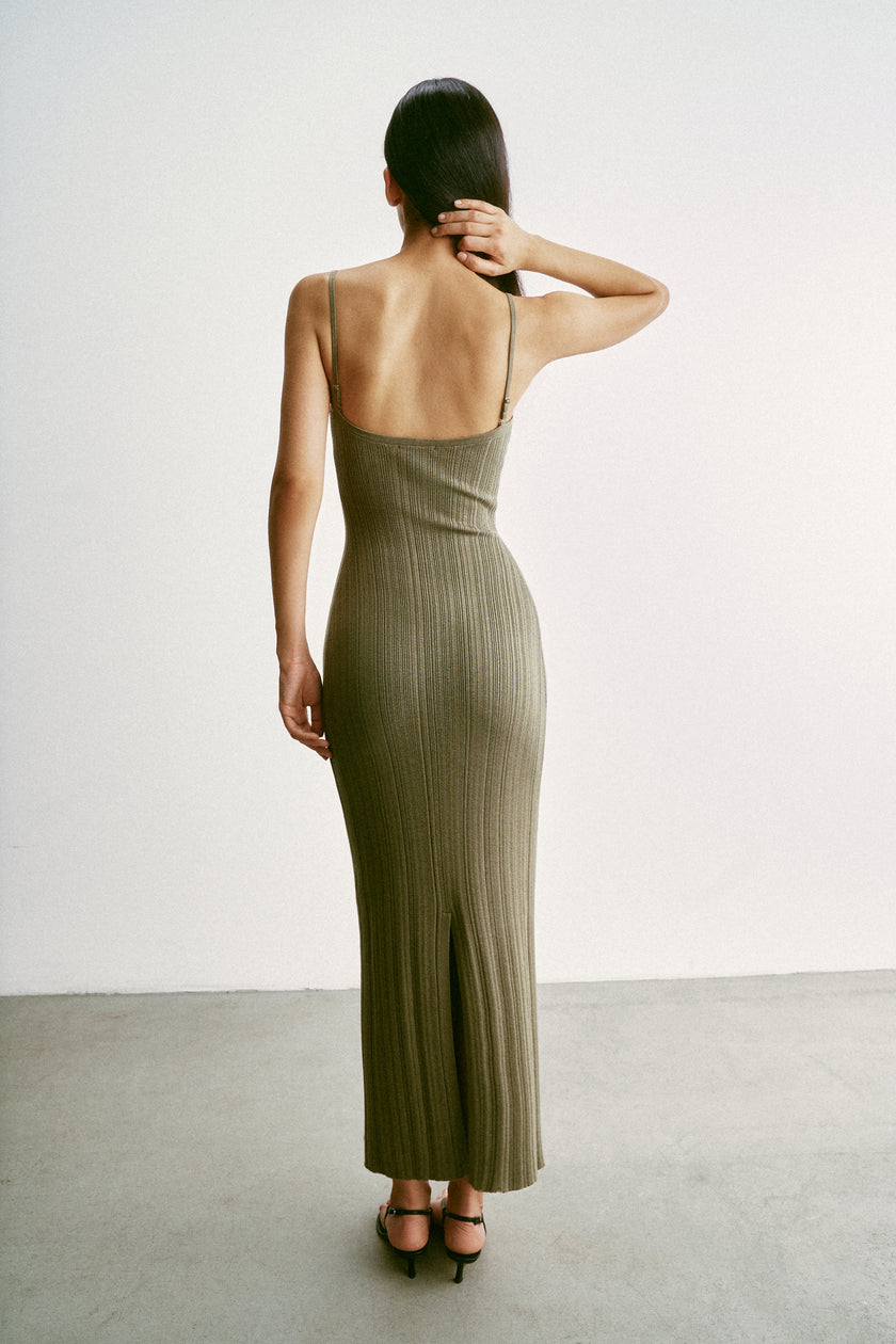BALI dress, khaki