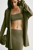 BALI cardigan, khaki