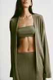 BALI cardigan, khaki