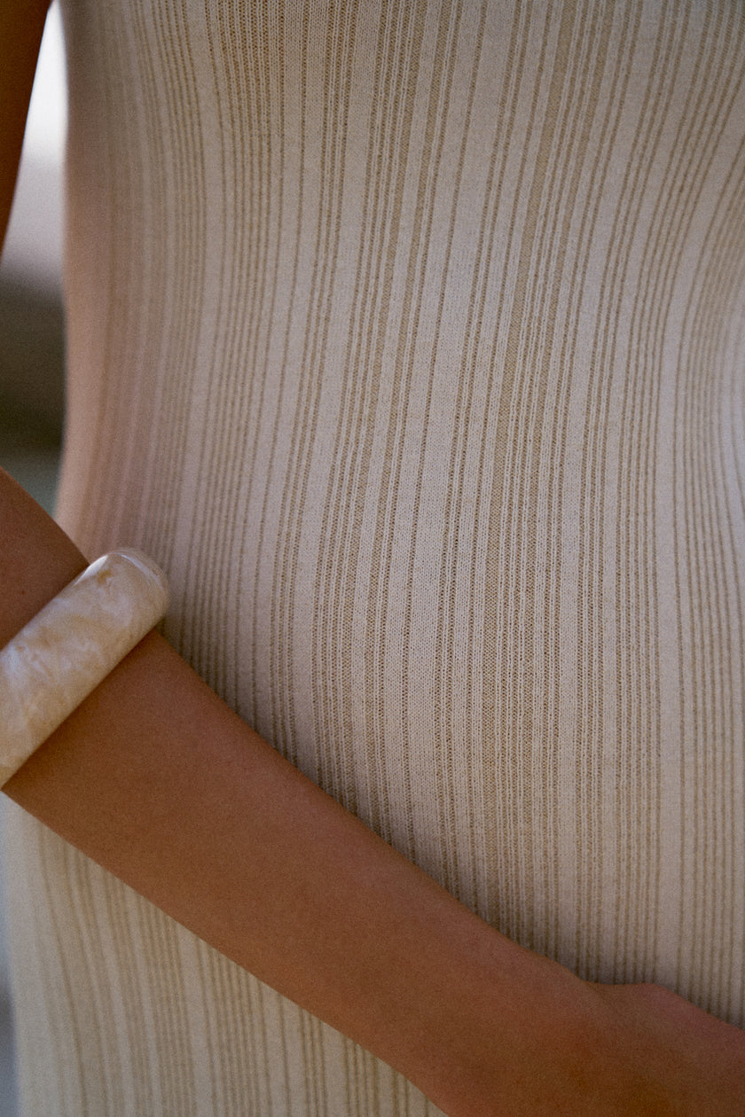 SHERINE dress, champagne