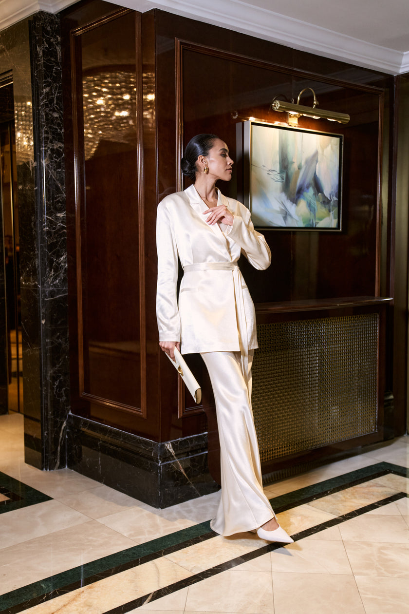 LAUREL jacket, ivory