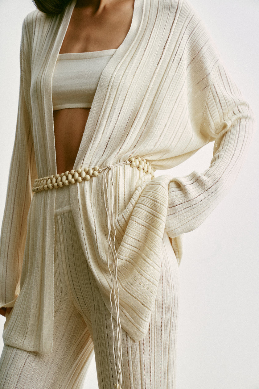 BALI cardigan, milk