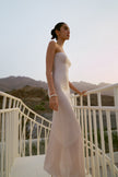 BASMA dress, champagne
