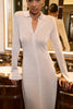 ESTELLE dress, pearl