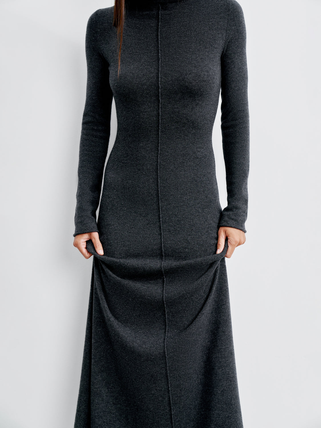 RUBY dress, anthracite