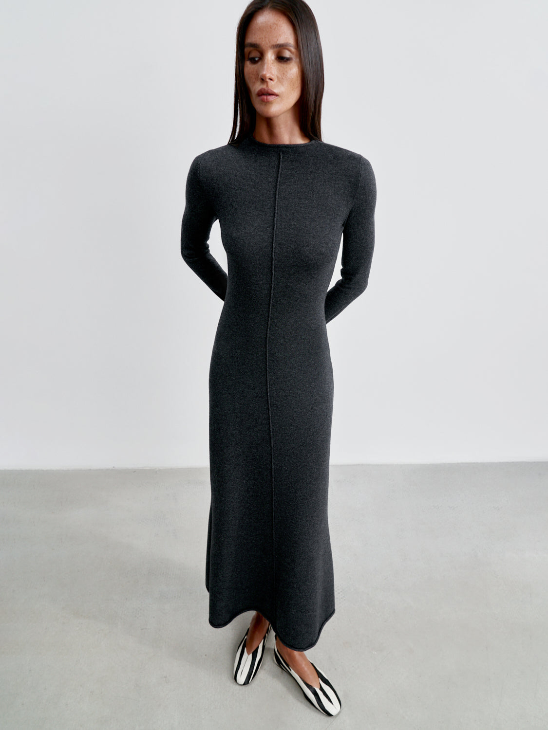 RUBY dress, anthracite