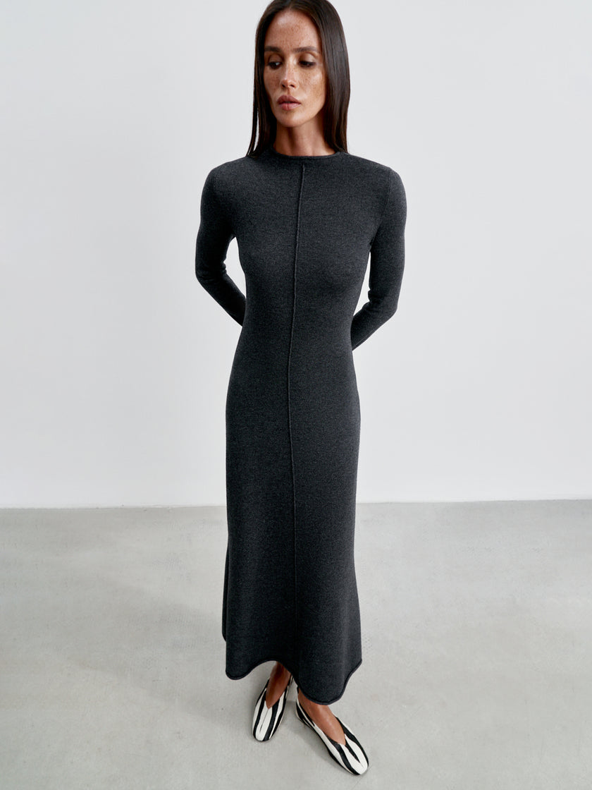 RUBY dress, anthracite