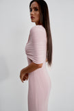 SHERINE dress, powder