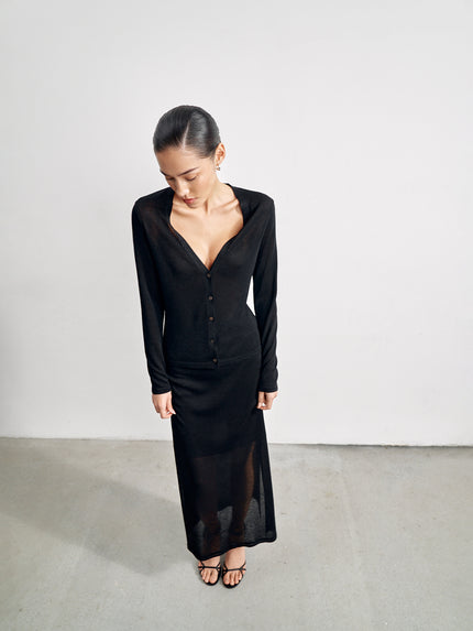 ESTELLE skirt, black