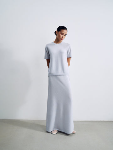 ALINA cashmere jumper, blue