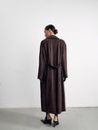 OLSEN trench coat, chocolate