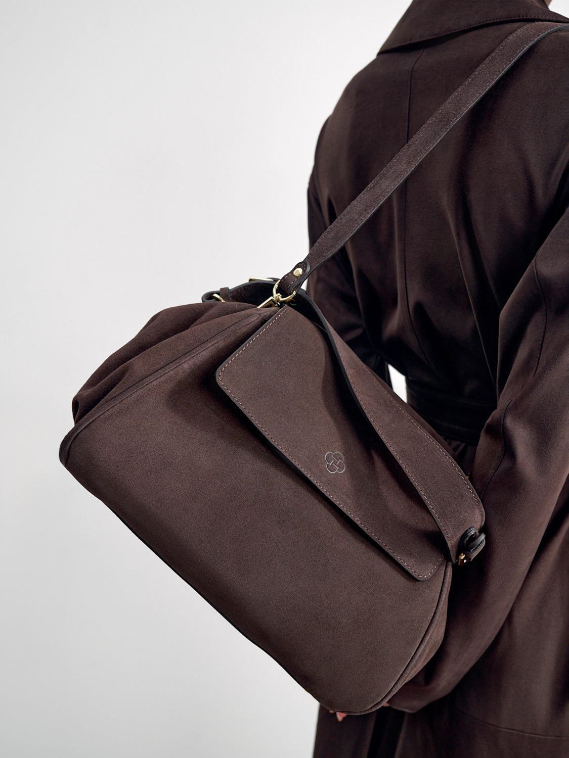 CHARLOTTE bag, chocolate