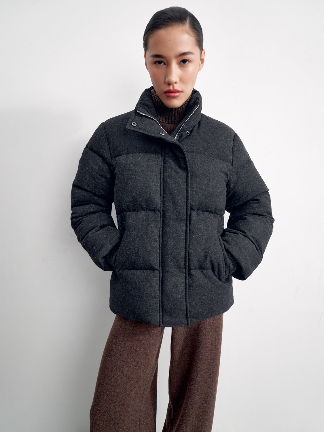 GABI jacket, graphite black