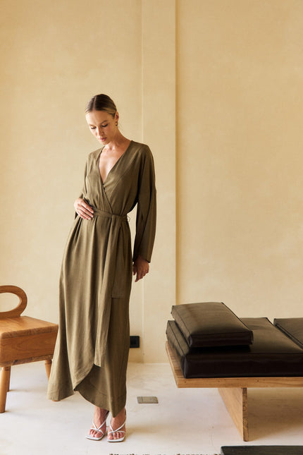 MELISA dress, khaki