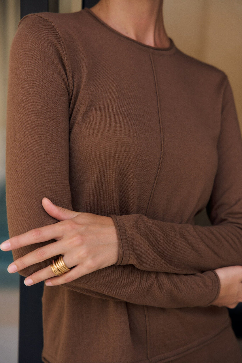 LOREN jumper, caramel