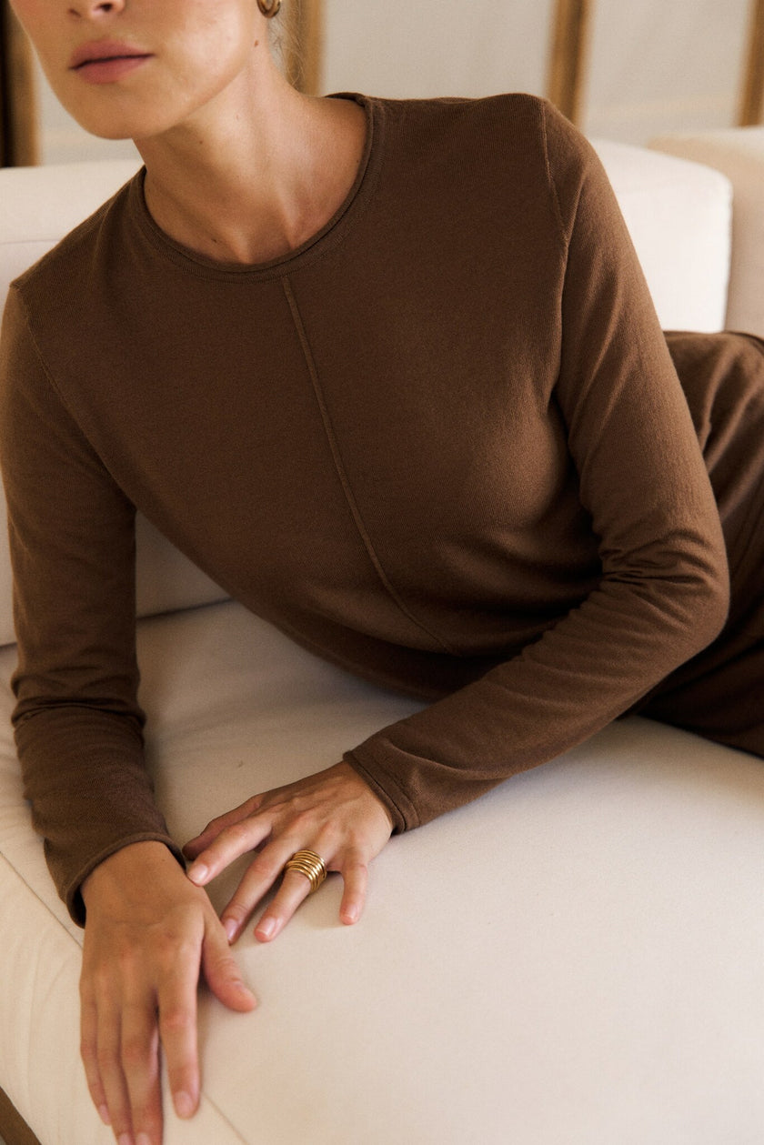 LOREN jumper, caramel