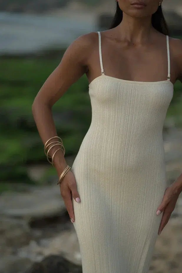 BALI dress, milk
