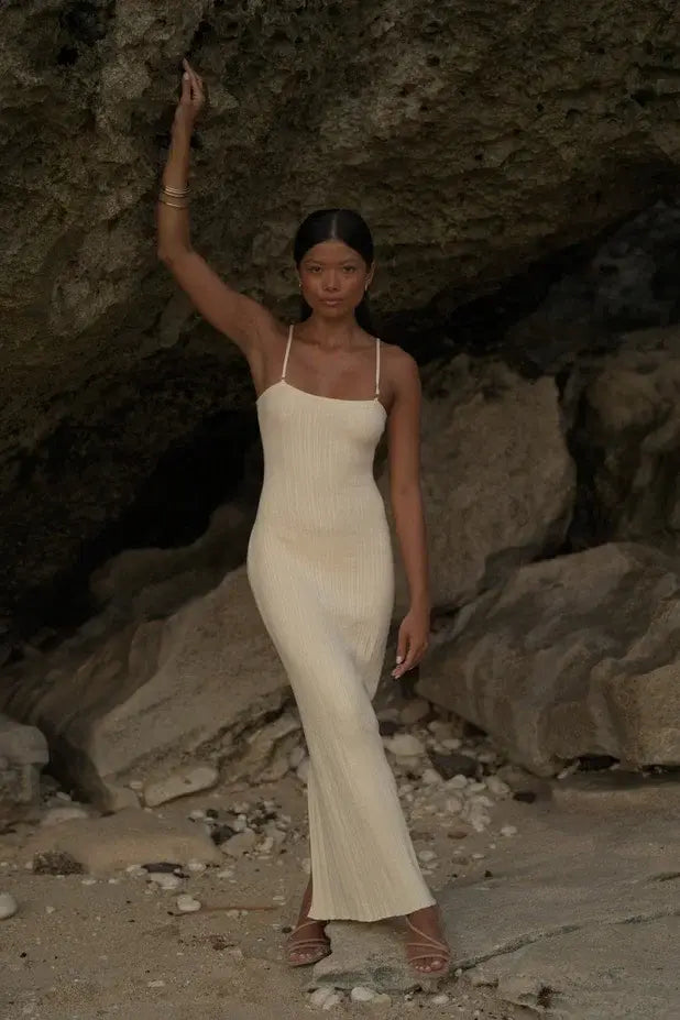 BALI dress, milk