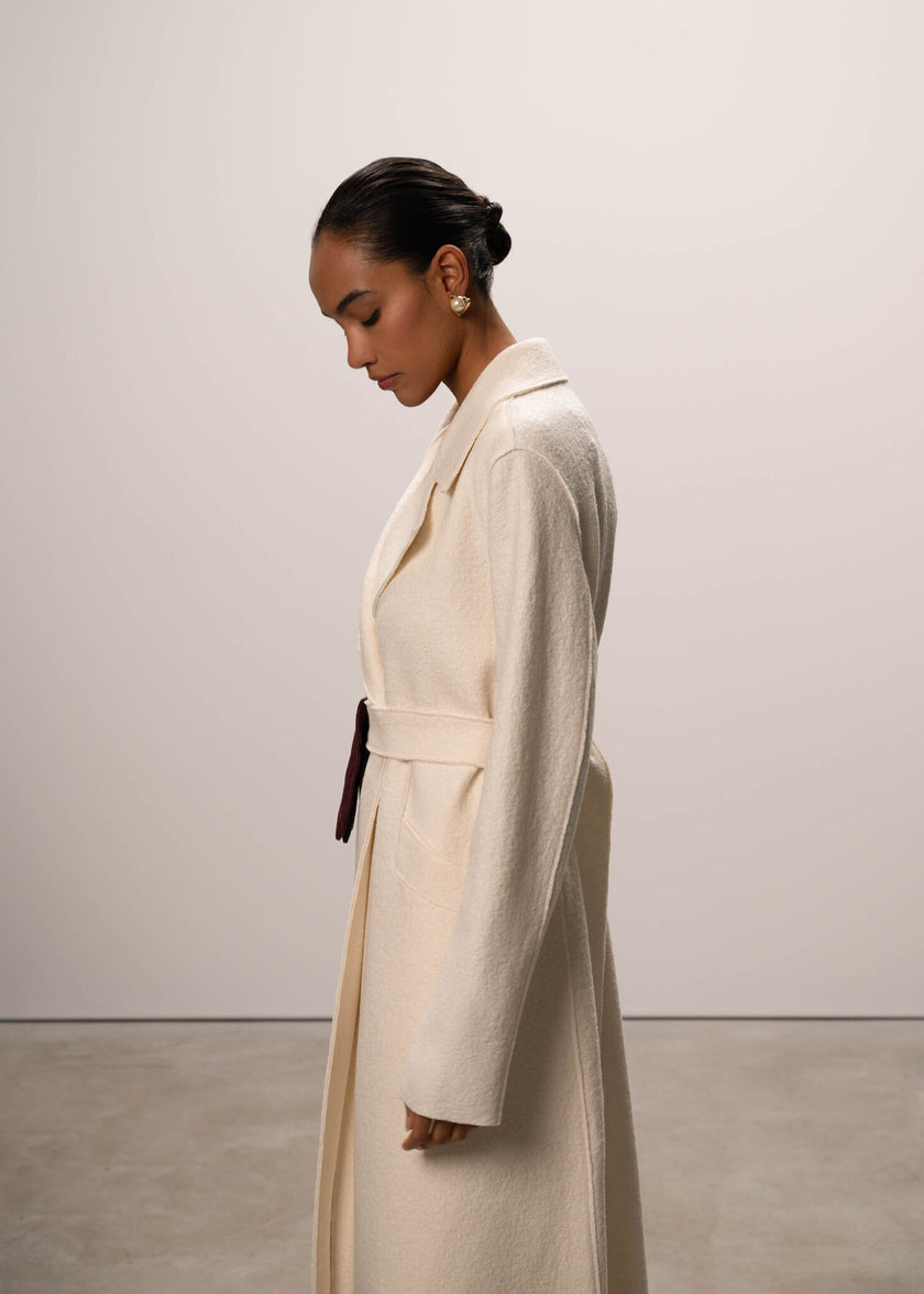 CORSO coat, white