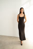 SORAYA dress, dark chocolate