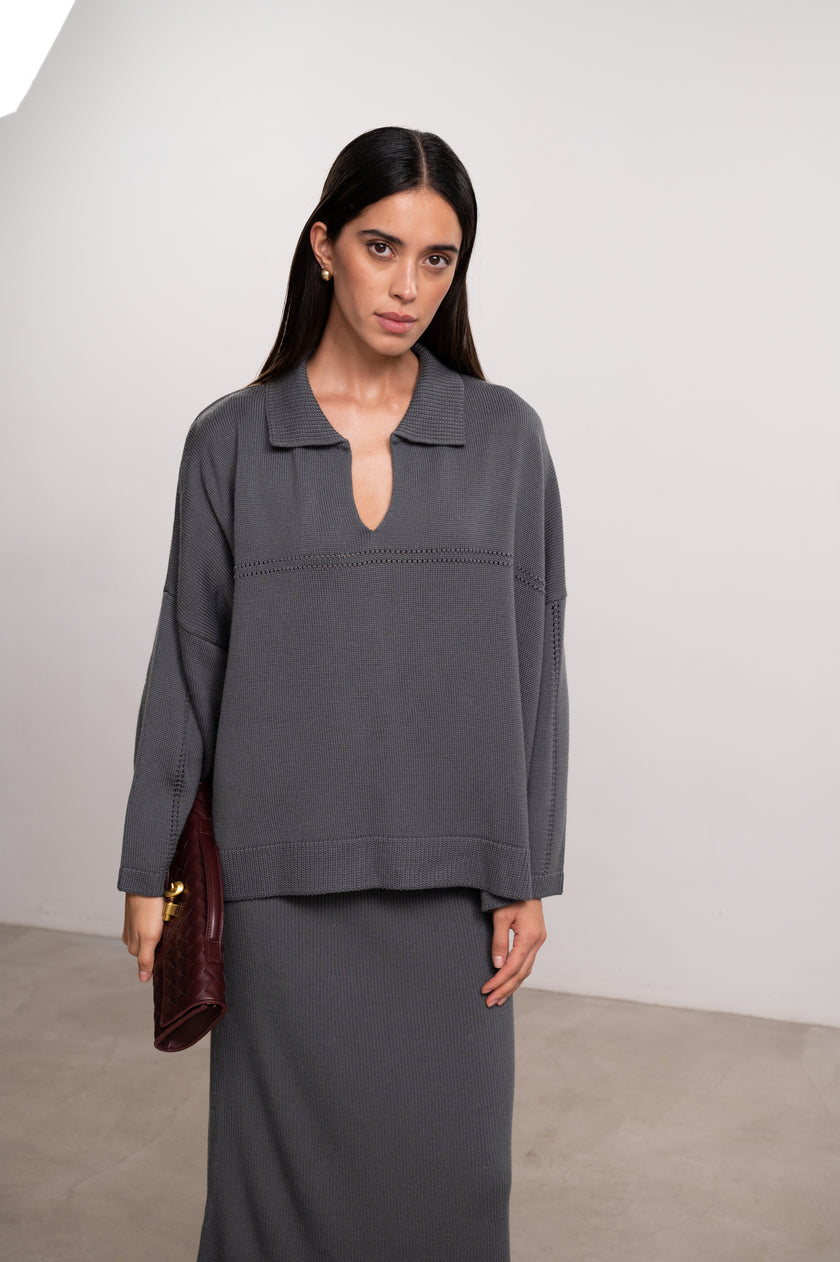 ANDREA jumper, graphite