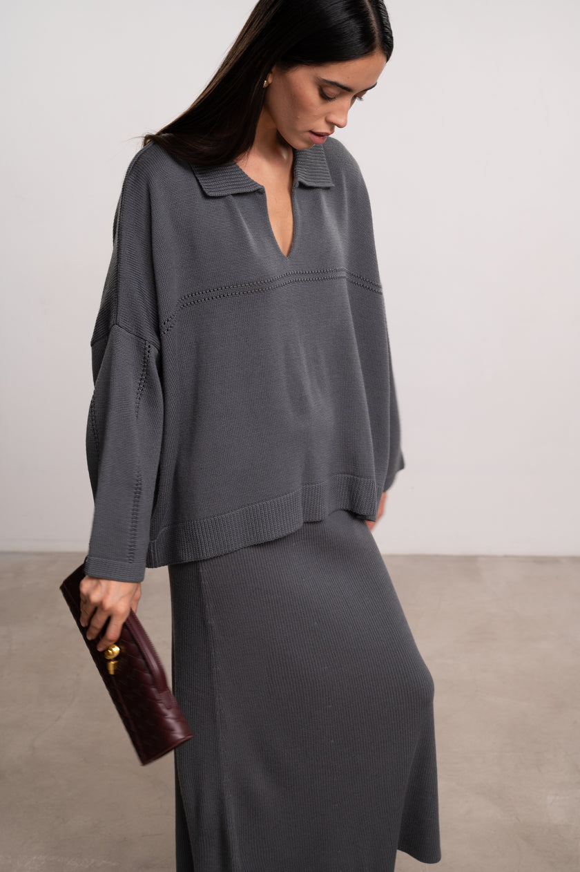 ANDREA jumper, graphite