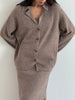 SORAYA cardigan, beige mélange