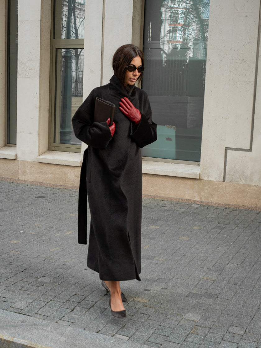 TOSCANA coat, chocolate