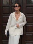 RIVERA jacket, milk