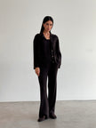 SORAYA cardigan, dark chocolate