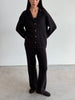 SORAYA cardigan, dark chocolate