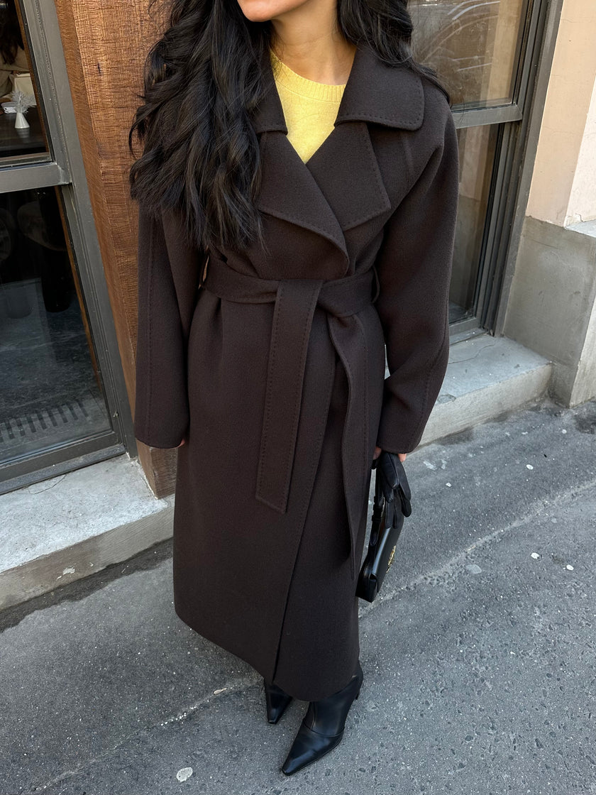 MARNI coat, chocolate