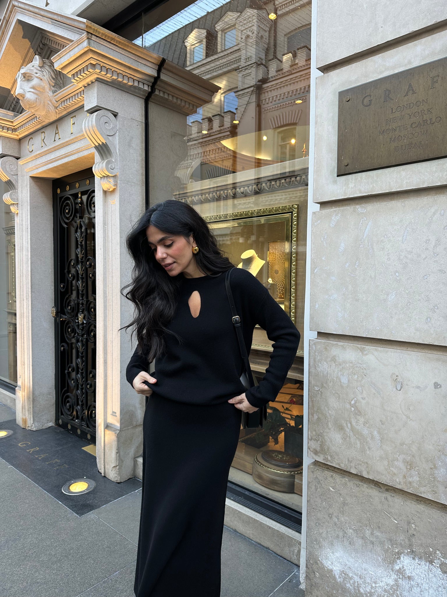 ALESSANDRA jumper, black