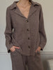 SORAYA cardigan, beige mélange
