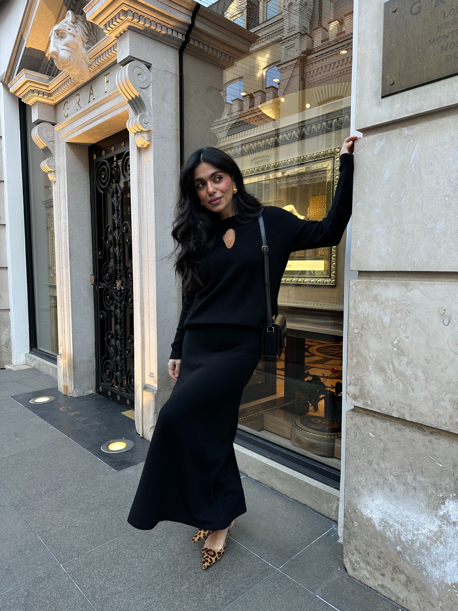 ALESSANDRA jumper, black