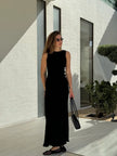MISHA top, black