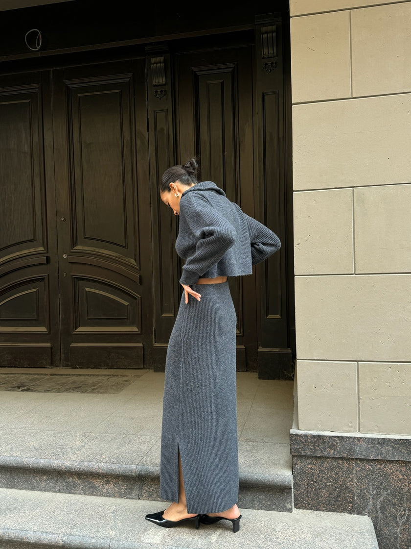 JONI skirt, anthracite