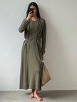 NARINA basic top, khaki