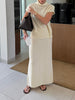 MIU skirt, milk