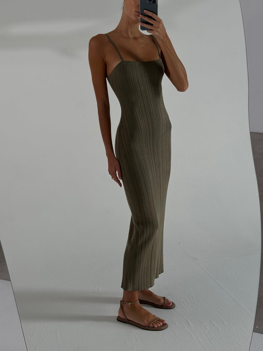 BALI dress, khaki