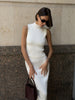 CLARE skirt, white