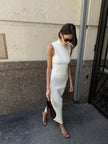CLARE skirt, white